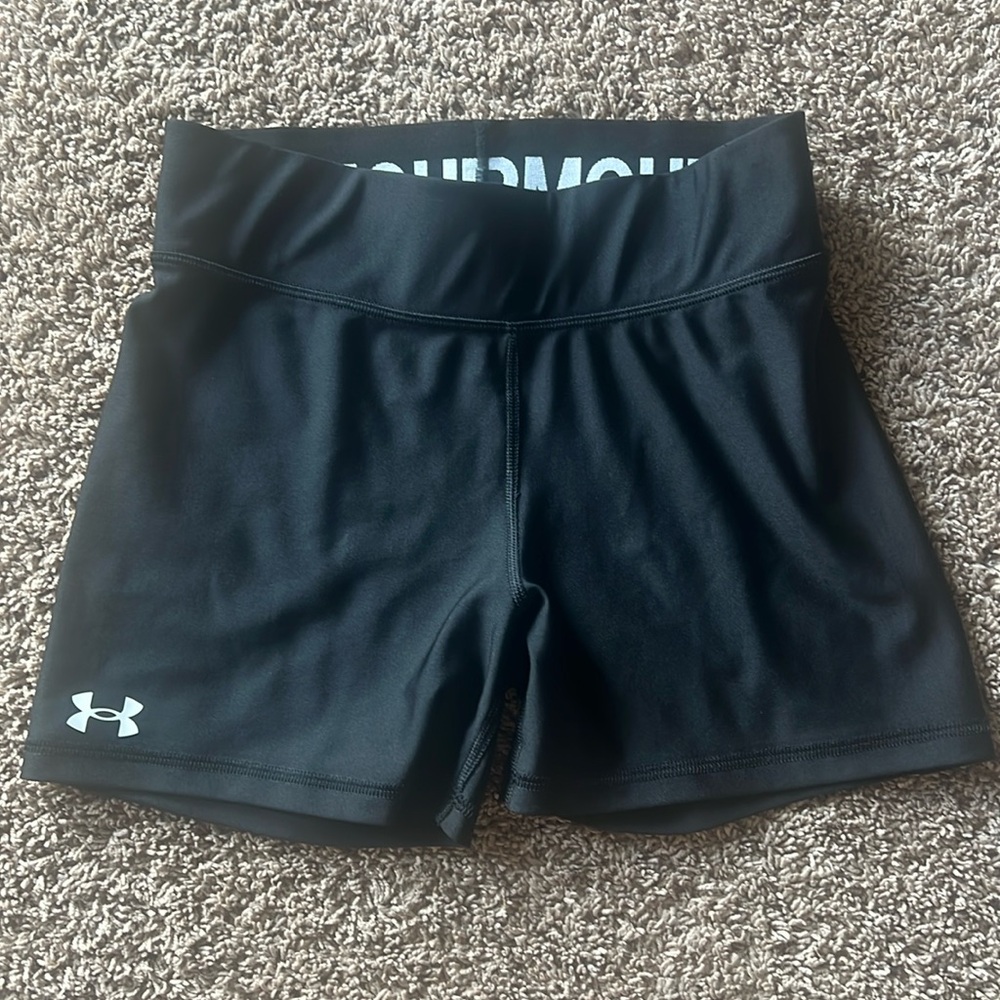 UA volleyball shorts
